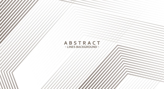 Ilustración de vector de línea recta abstracta