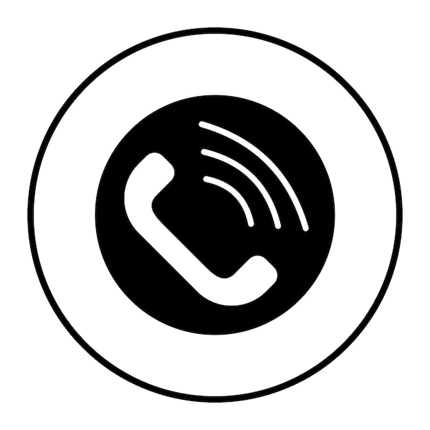 Ilustración del vector de llamadas de servicio