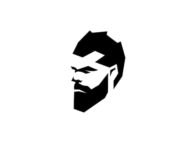 Ilustración Vector Logo Hombre Ojo Águila