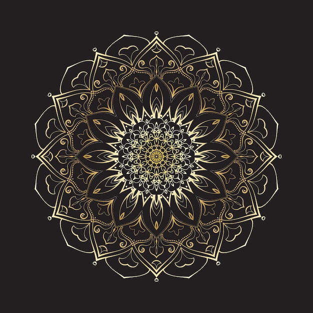 Ilustración de vector de mandala