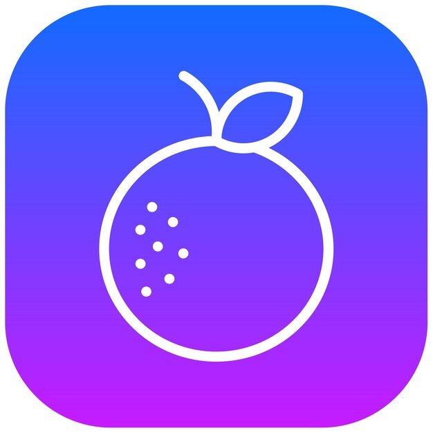 Ilustración del vector de la mandarina