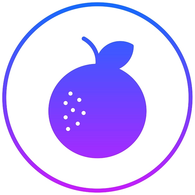 Ilustración del vector de la mandarina