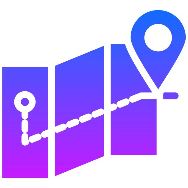Ilustración del vector de marcador de ubicación