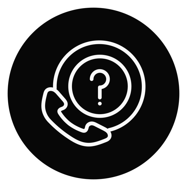 Ilustración del vector de las marcas de preguntas