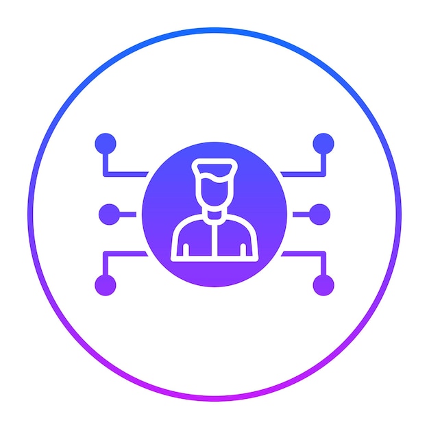 Ilustración del vector de marketing de afiliación