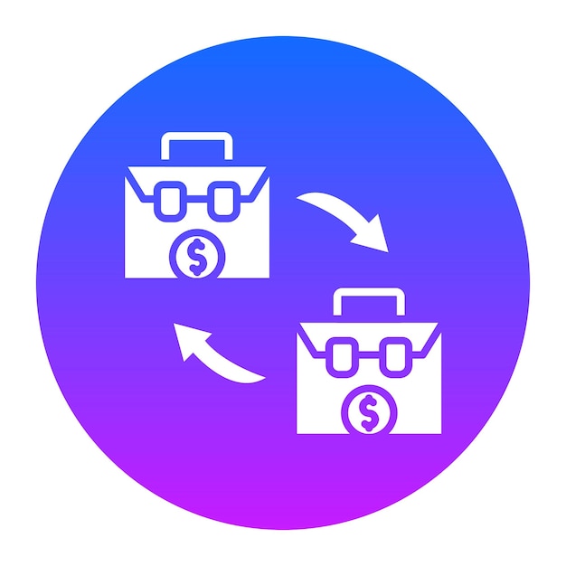 Ilustración del vector de marketing B2B