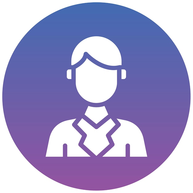 Ilustración del vector masculino del especialista en redes