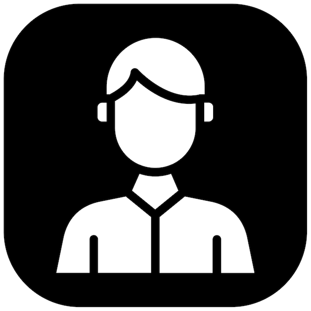 Ilustración del vector masculino especializado de Hr