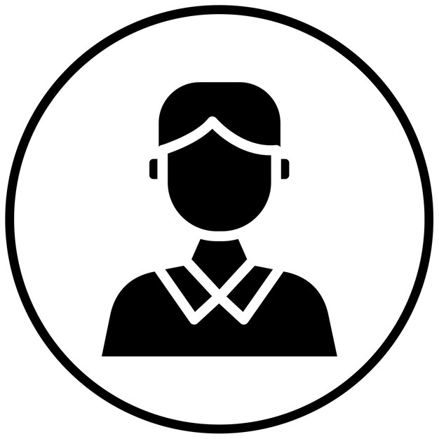 Ilustración del vector masculino de la influencia