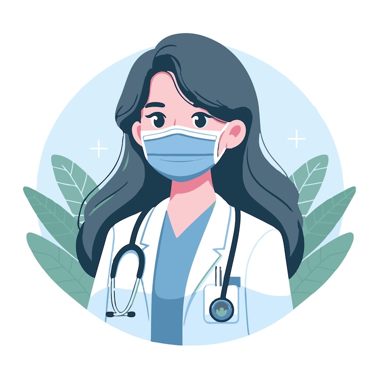 Ilustración de vector médico