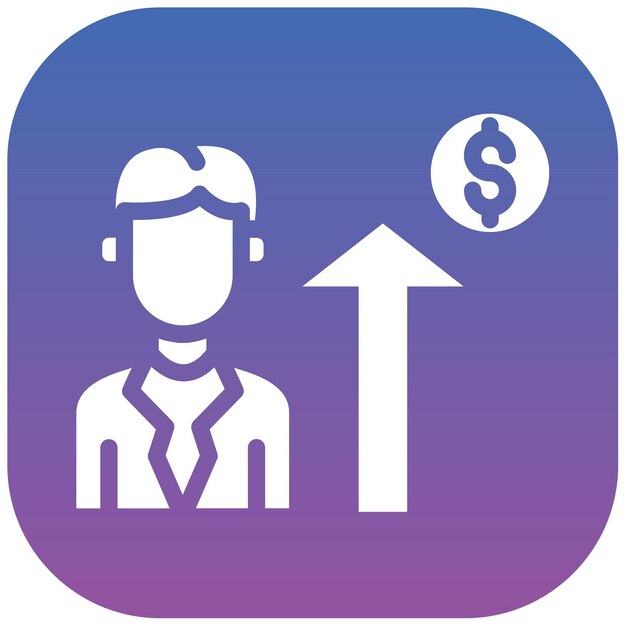 Ilustración del vector de motivación de los empleados