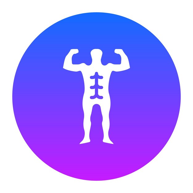 Ilustración del vector muscular de todo el cuerpo