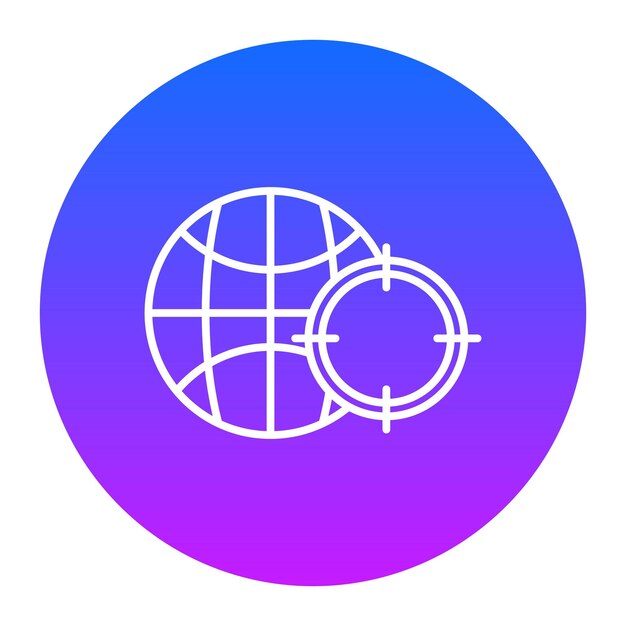 Ilustración del vector objetivo global