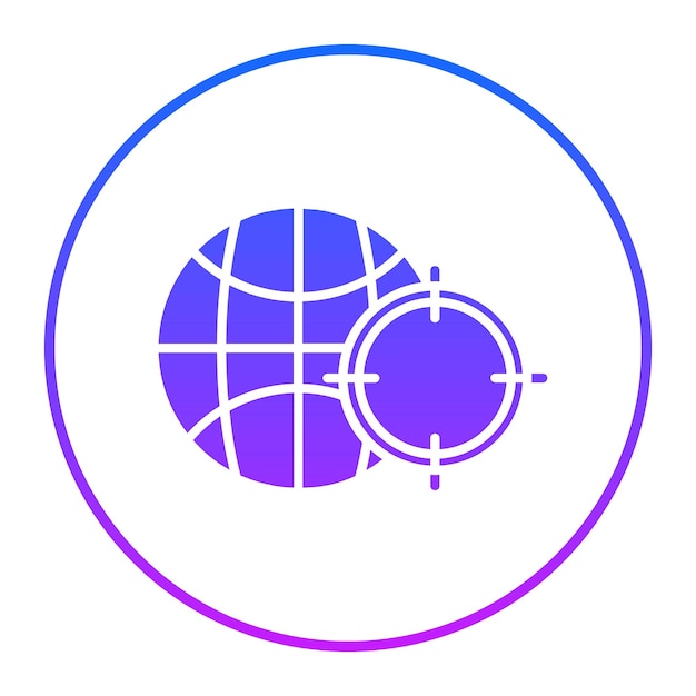 Ilustración del vector objetivo global