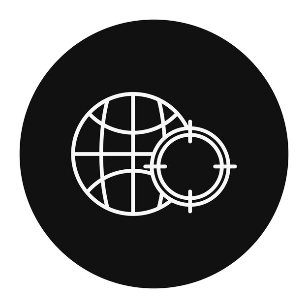 Ilustración del vector objetivo global