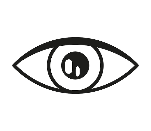 Ilustración de vector de ojo