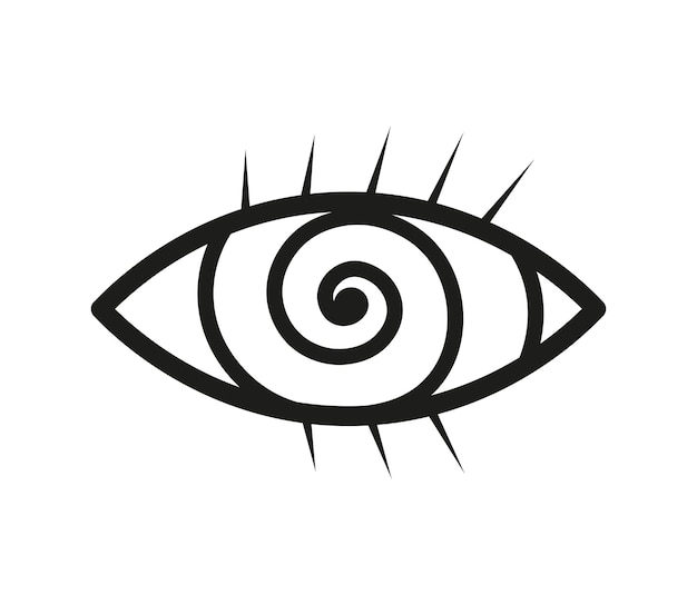 Ilustración de vector de ojo