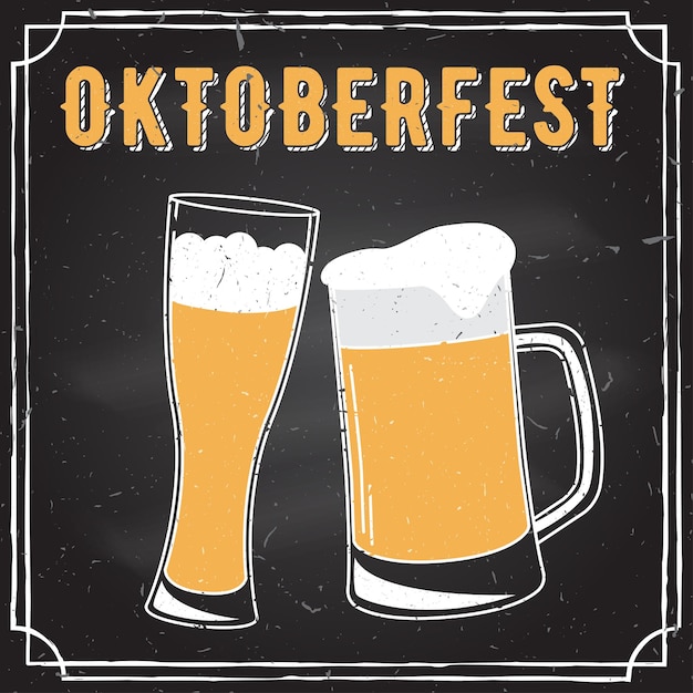 Ilustración de vector de Oktoberfest