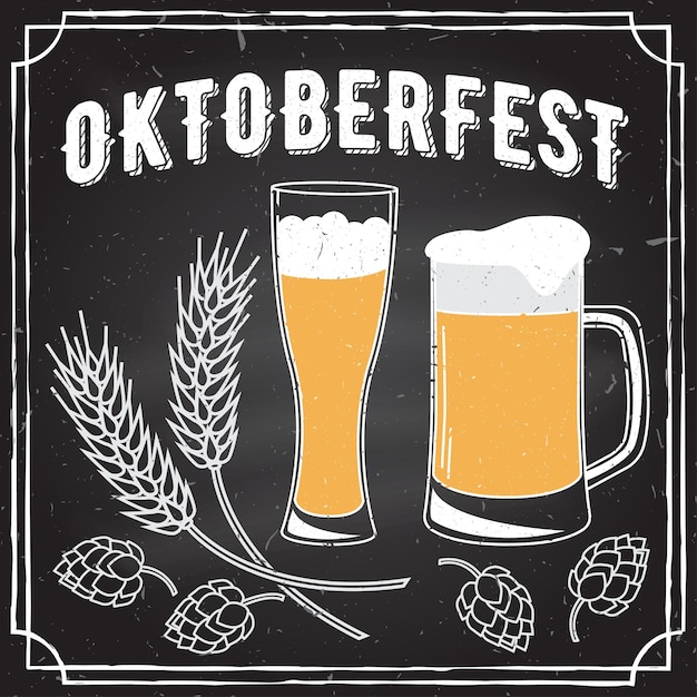 Ilustración de vector de Oktoberfest