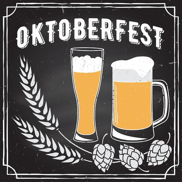 Ilustración de vector de Oktoberfest