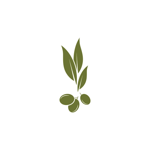 Ilustración de vector de olivo