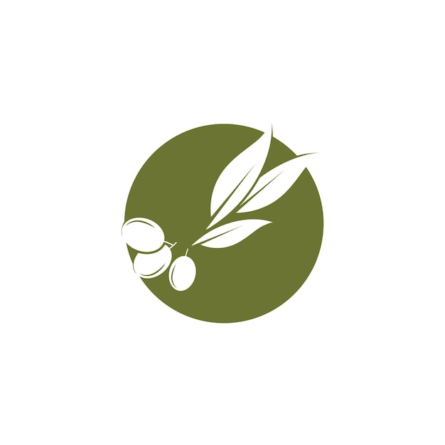 Ilustración de vector de olivo