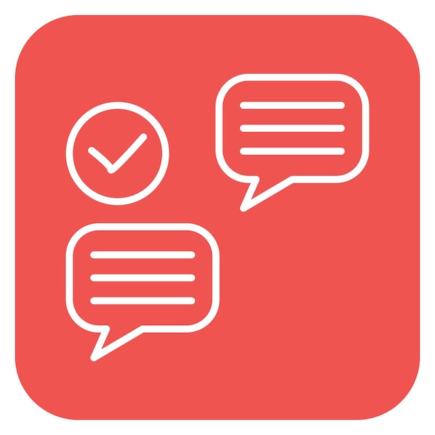 Ilustración del vector de opinión