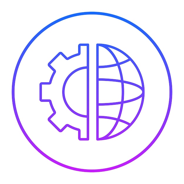 Ilustración del vector de optimización de la red