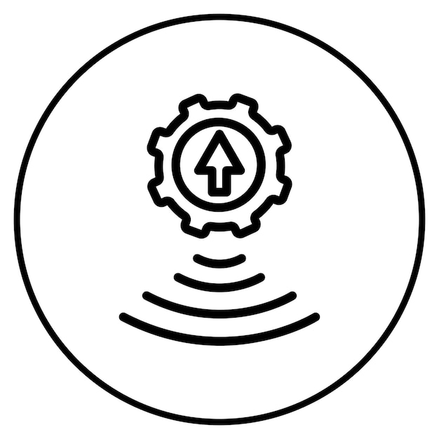 Ilustración del vector de optimización de la red