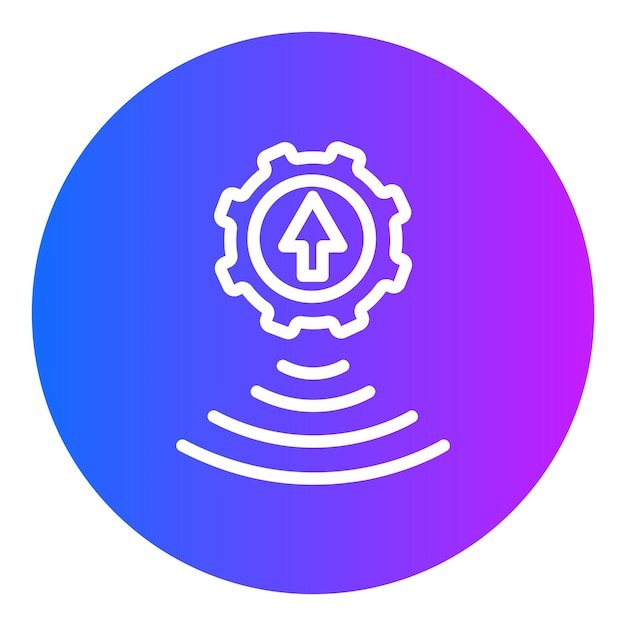 Ilustración del vector de optimización de la red