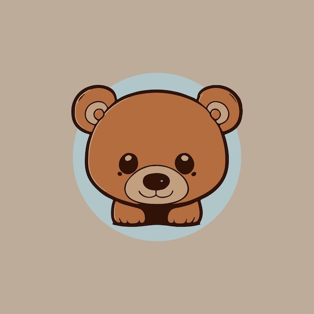 Ilustración de vector de oso