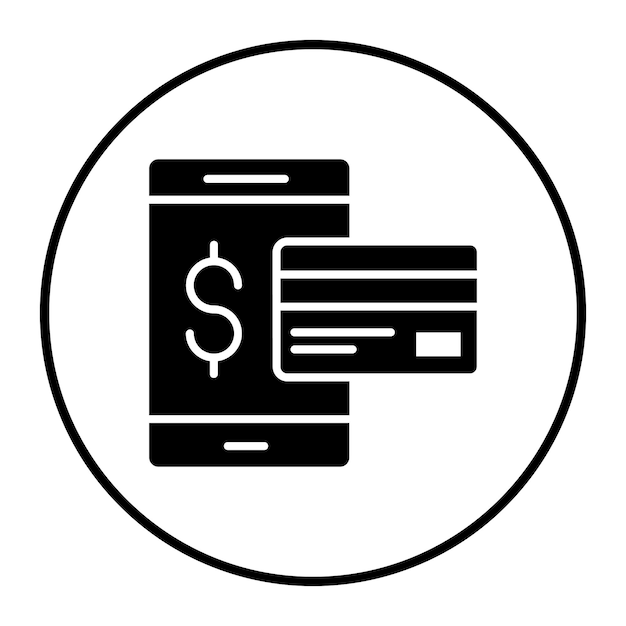 Ilustración del vector de pago en línea