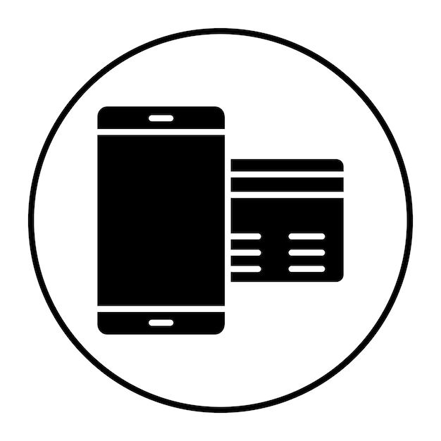 Ilustración del vector de pago de la tarjeta de crédito