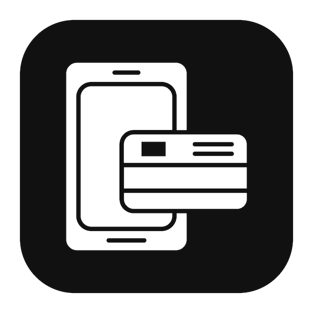 Ilustración del vector de pago