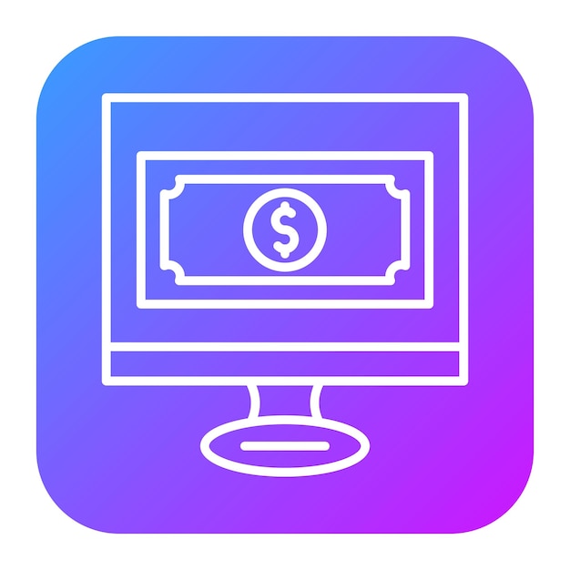 Ilustración del vector de pago