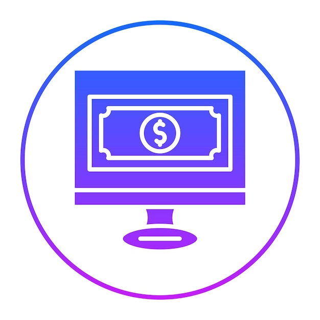 Ilustración del vector de pago