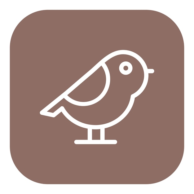 Ilustración de vector de pájaro