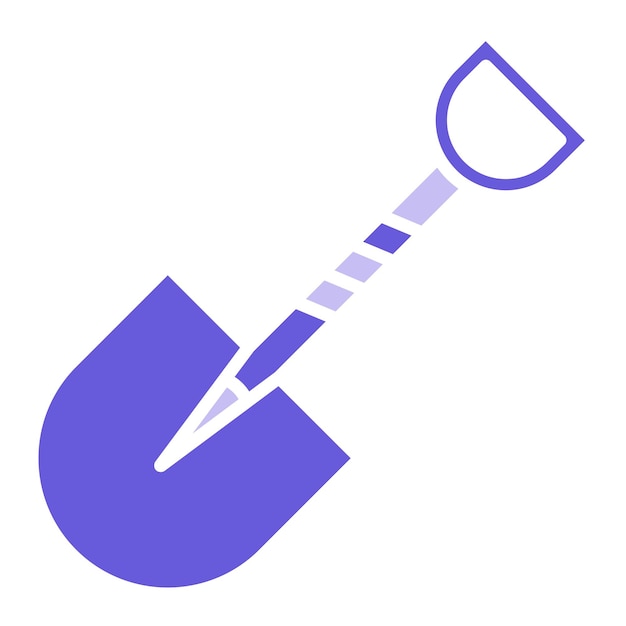 Ilustración del vector de la pala