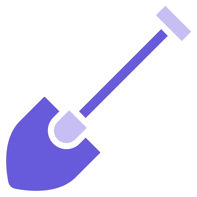 Ilustración del vector de la pala