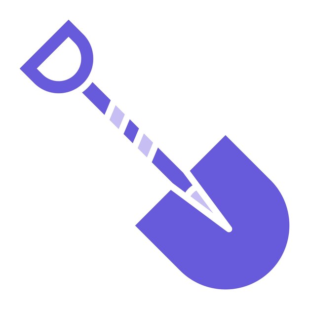 Ilustración del vector de la pala