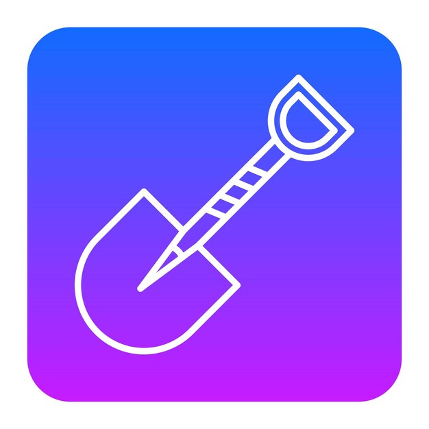 Ilustración del vector de la pala