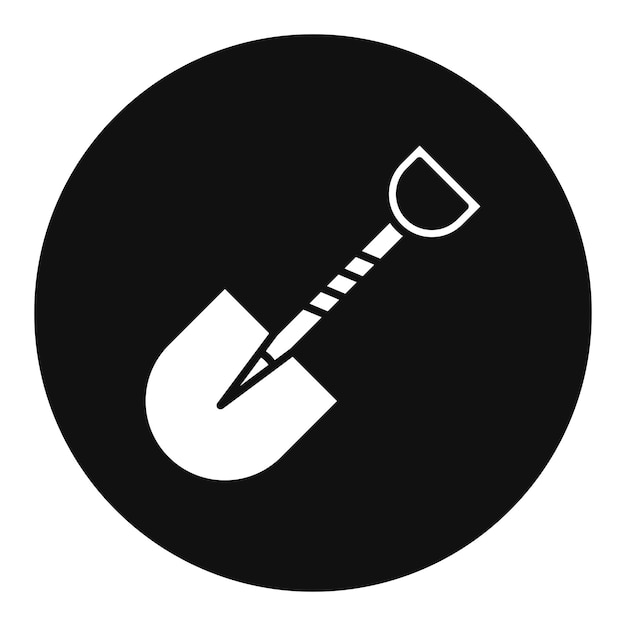 Ilustración del vector de la pala