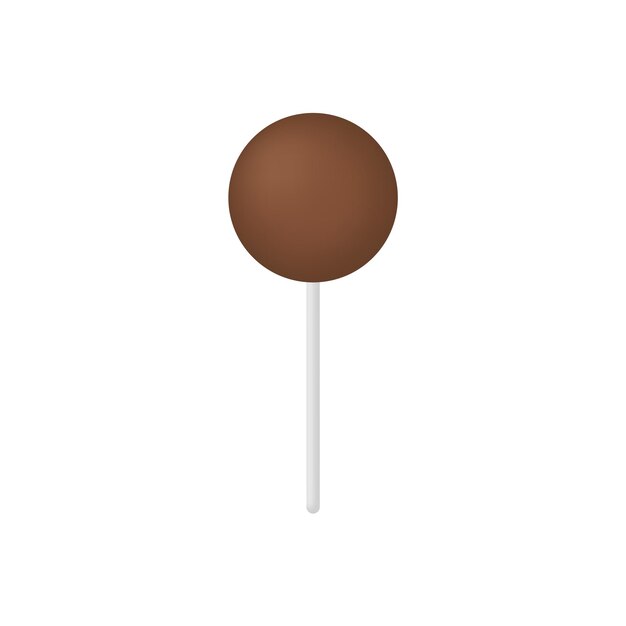 Ilustración de vector de paleta realista 3D