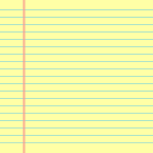 Ilustración de Vector de papel rayado amarillo