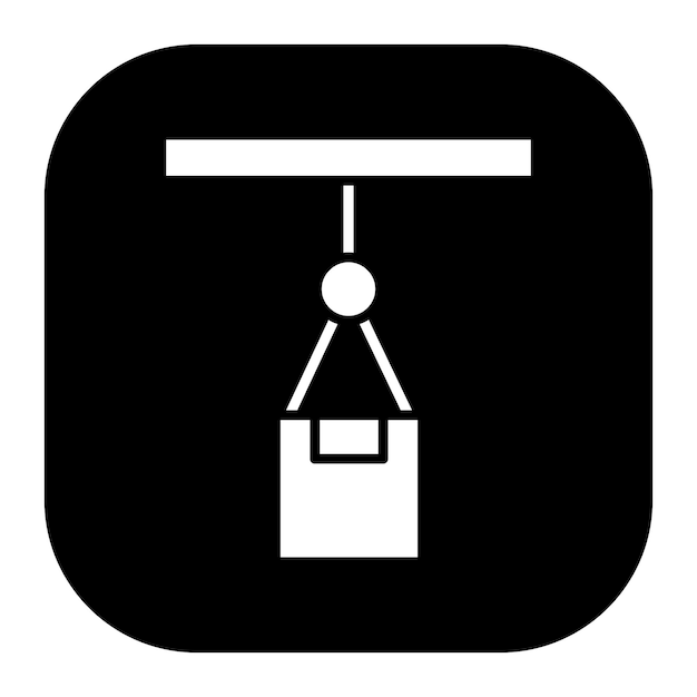 Ilustración del vector del paquete de elevación