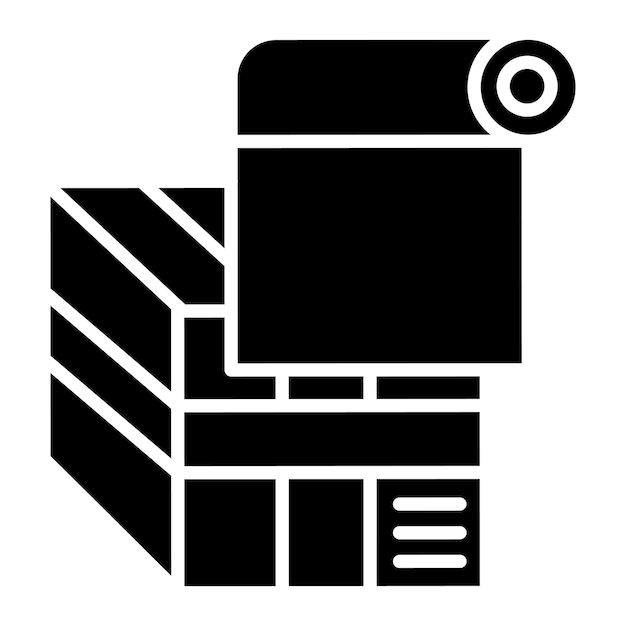 Ilustración del vector del paquete envuelto