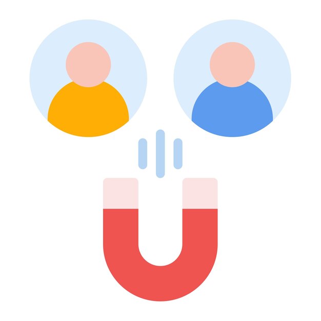 Ilustración del vector de participación del usuario