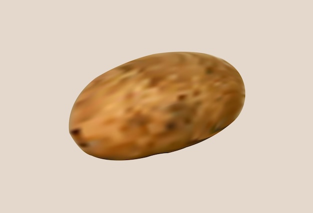 Ilustración de un vector de patata