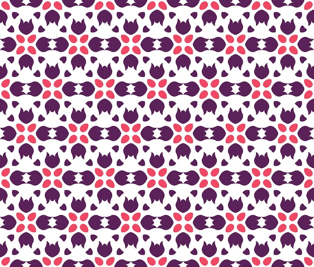 Ilustración de vector de patrón abstracto ornamento transparente