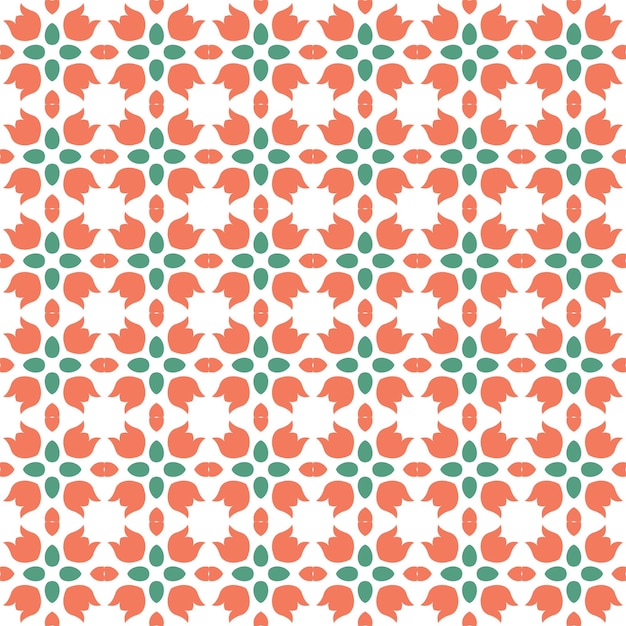 Ilustración de vector de patrón abstracto ornamento transparente
